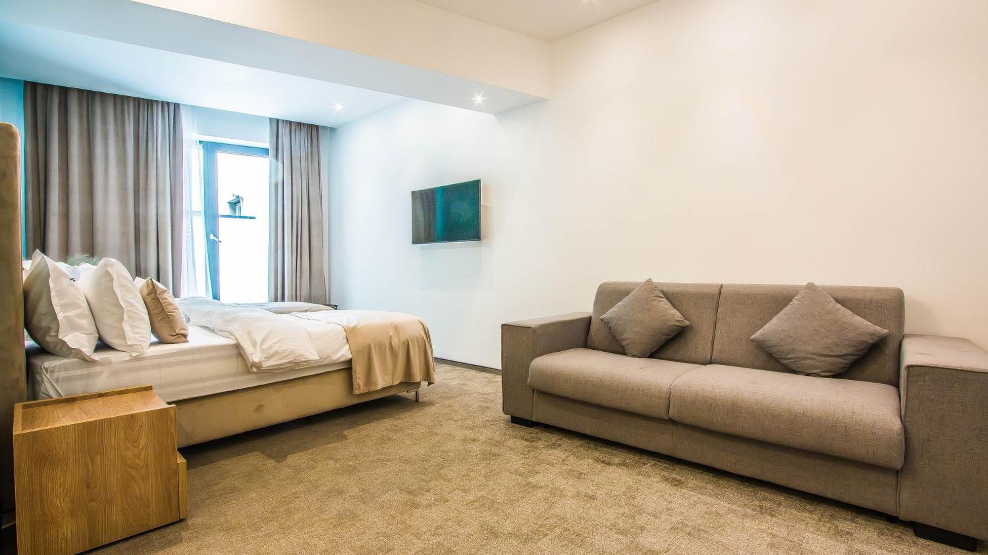 Central Apart Hotel Bukares Bagian luar foto